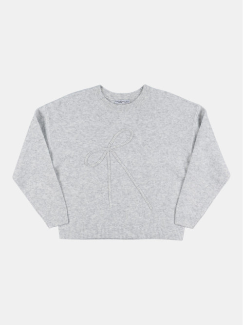 Pull motif noeud fille (XXS-M)