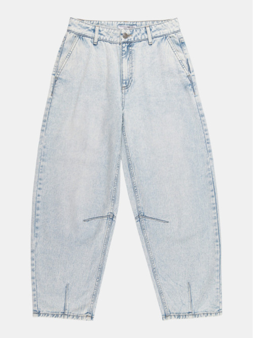 Jean barrel bleach snow...