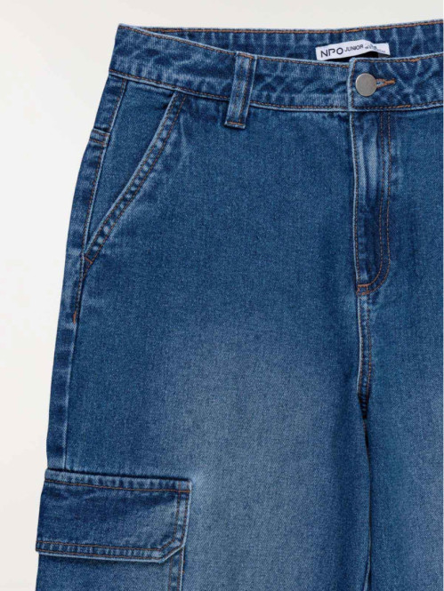 Jean baggy stone garçon...