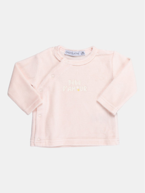 Pyjama bébé d'amour fille (0-9M)