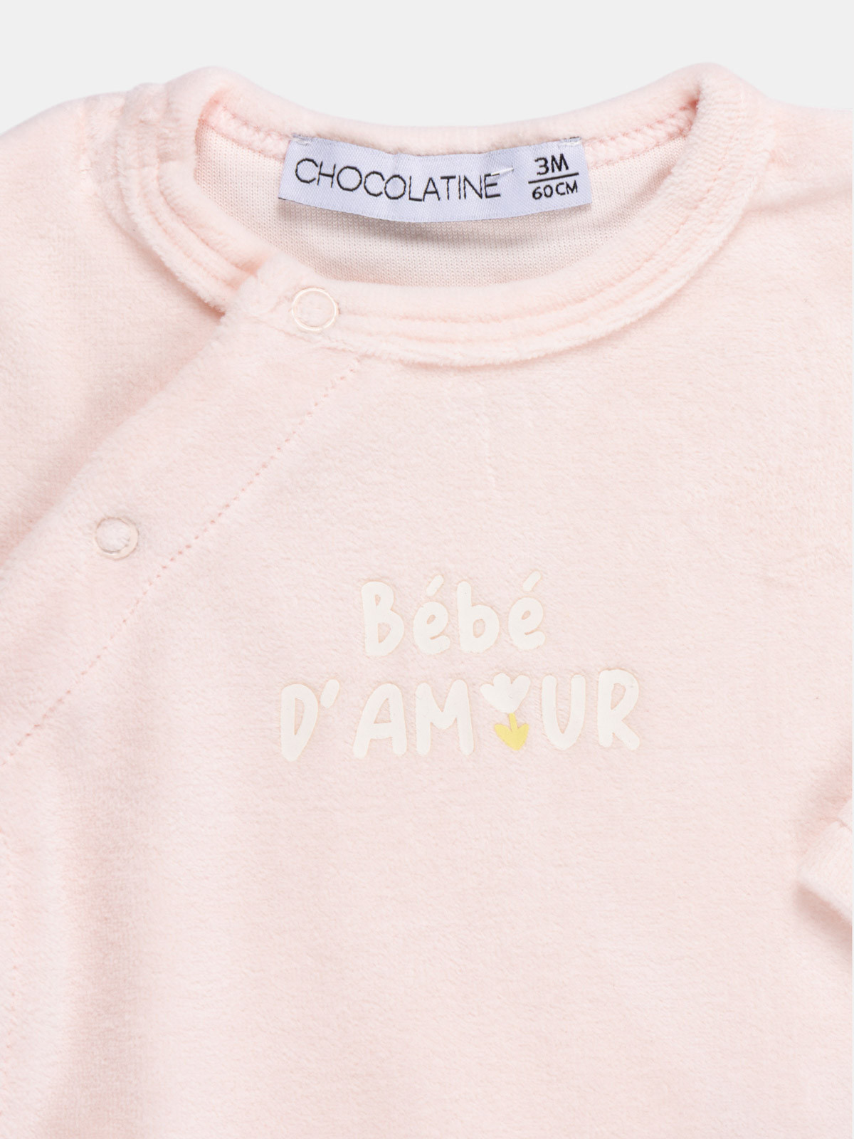 Pyjama bébé d'amour fille (0-9M)
