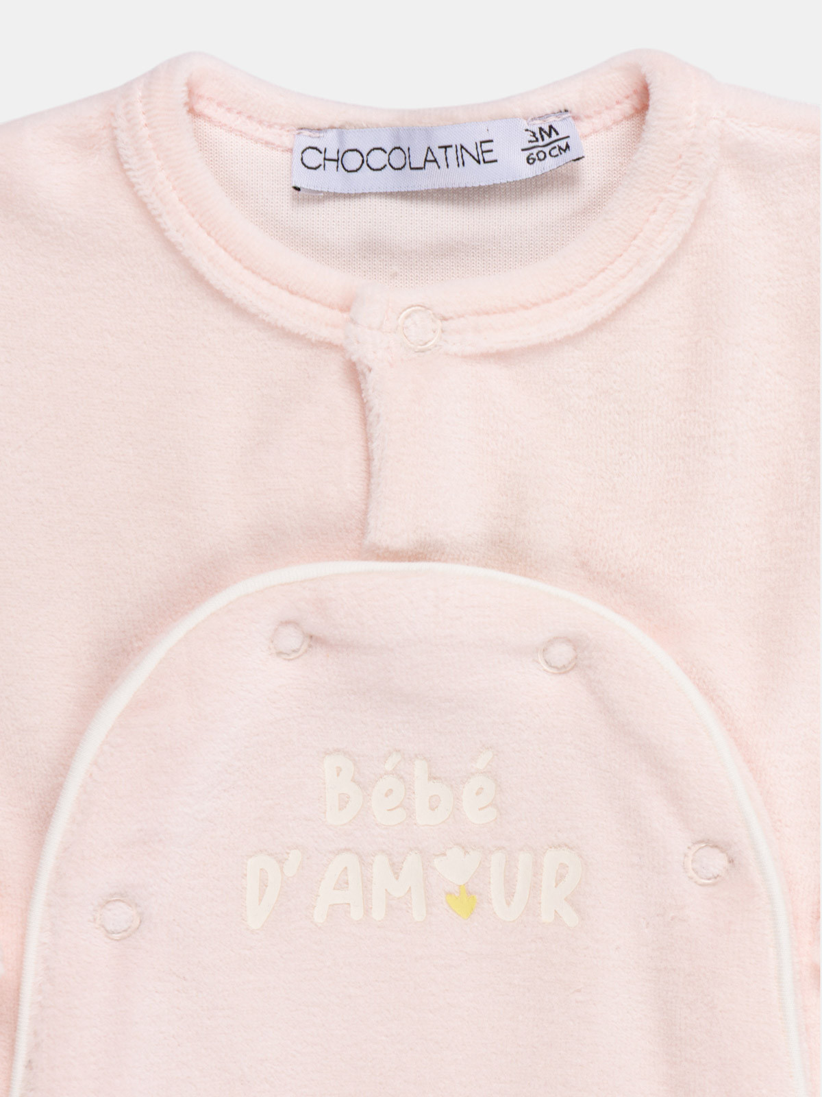 Dors-bien bébé d'amour fille (0-9M)