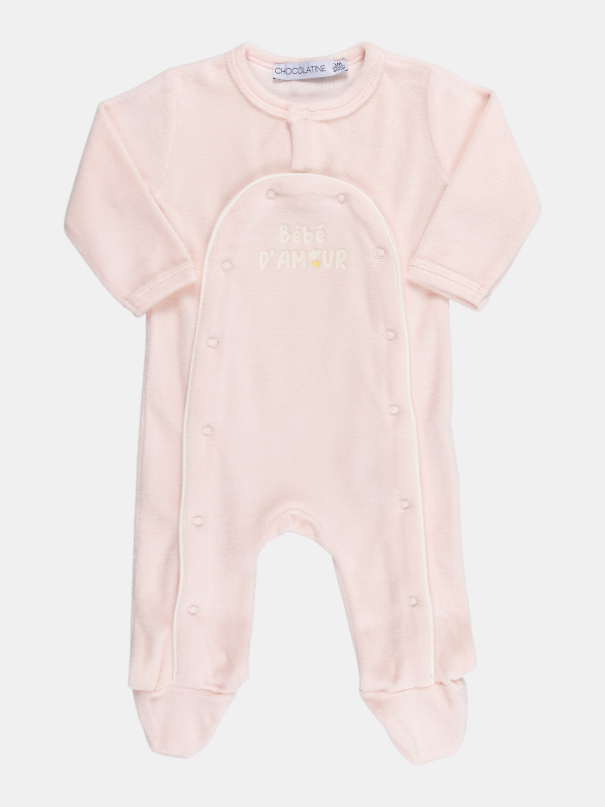 Dors-bien bébé d'amour fille (0-9M)
