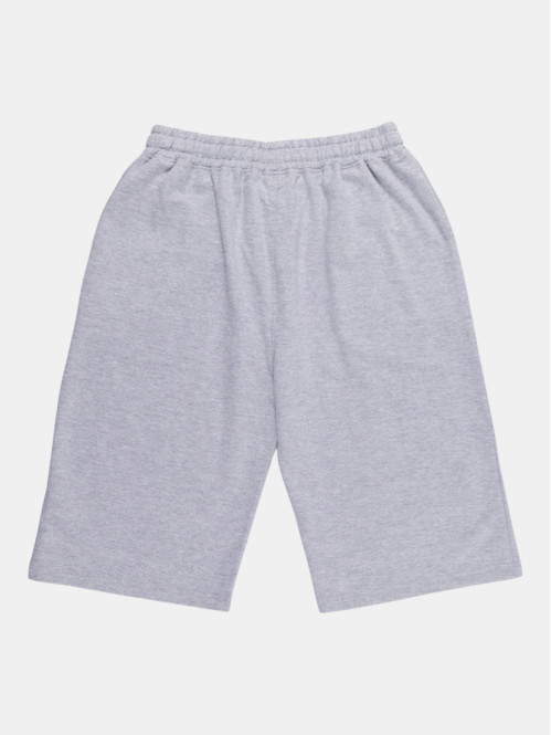 Bermuda gris clair chiné...