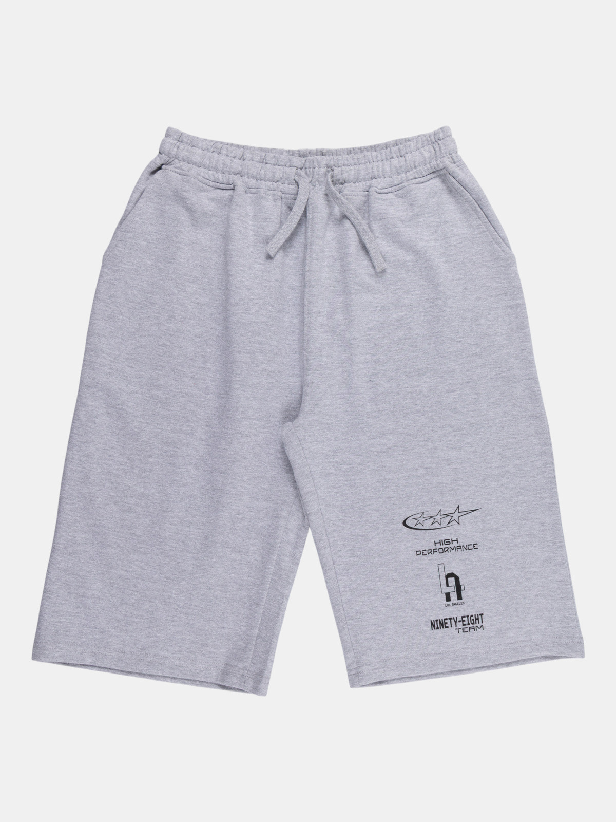 Bermuda gris clair chiné garçon (XXS-M)