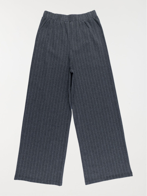 Pantalon rayé large fille...
