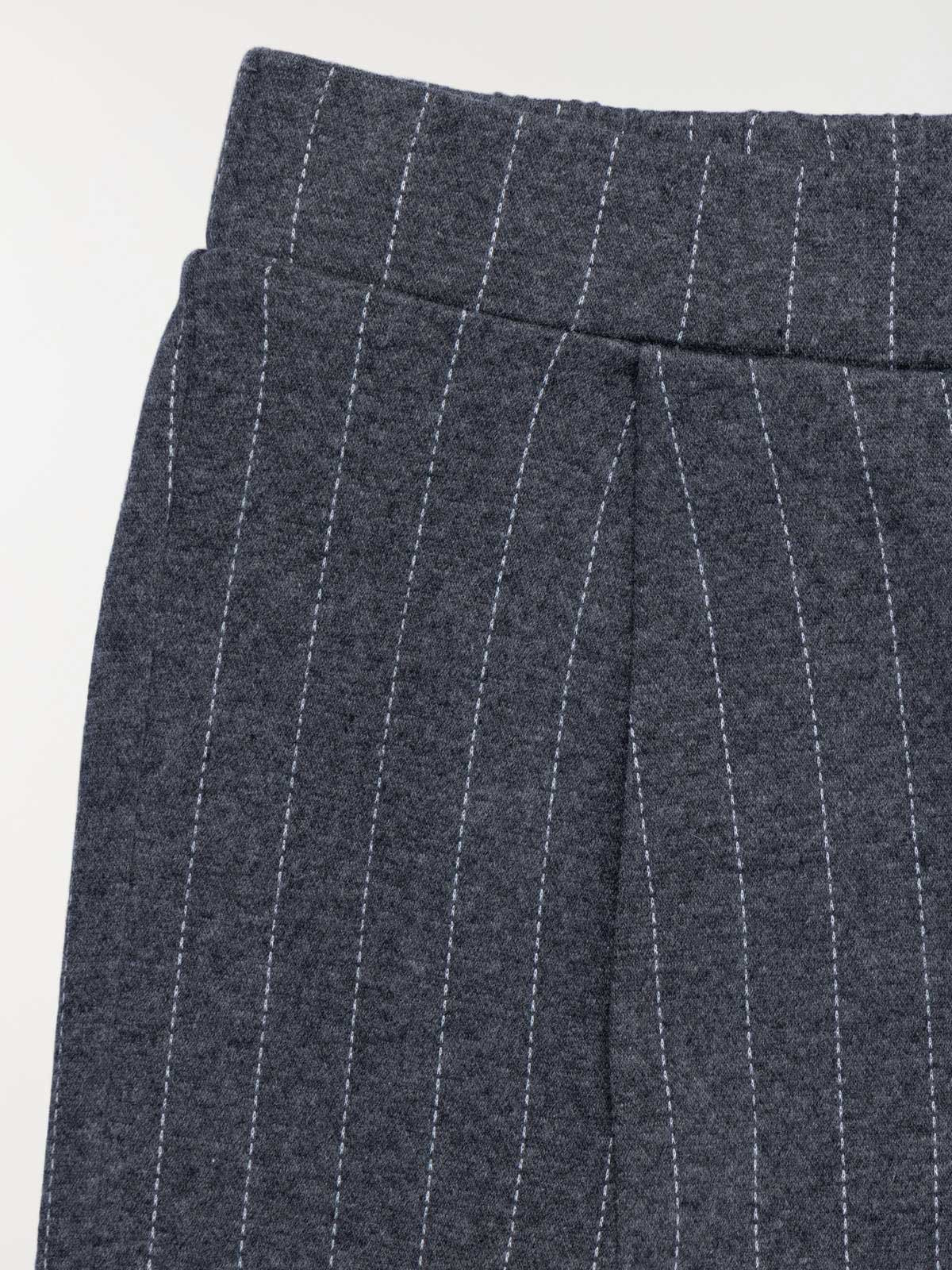 Pantalon rayé large fille (XXS-M)