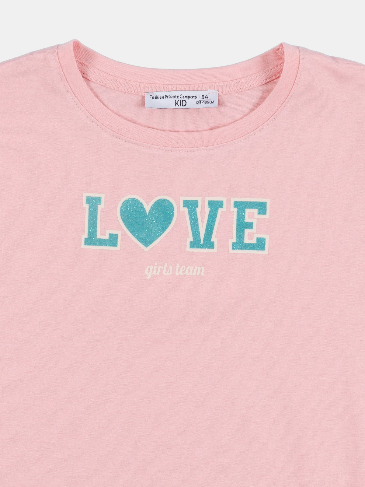 T-shirt love girls team fille (3-12A) T-shirt love girls team fille (3-12A)