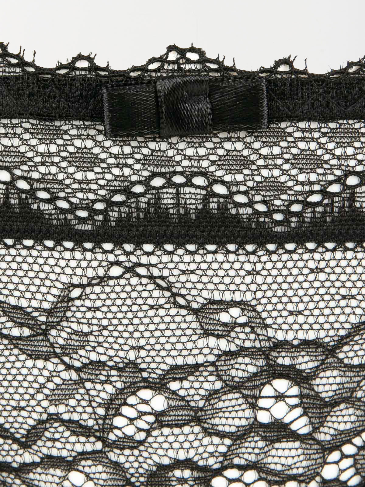 Culotte bi-matière noire femme (36-46) Culotte bi-matière noire femme (36-46)