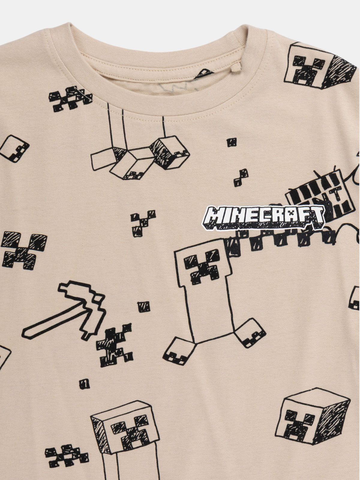 T-shirt imprimé Minecraft garçon (6-12A) T-shirt imprimé Minecraft garçon (6-12A)