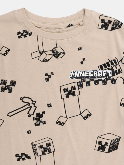 T-shirt imprimé Minecraft...
