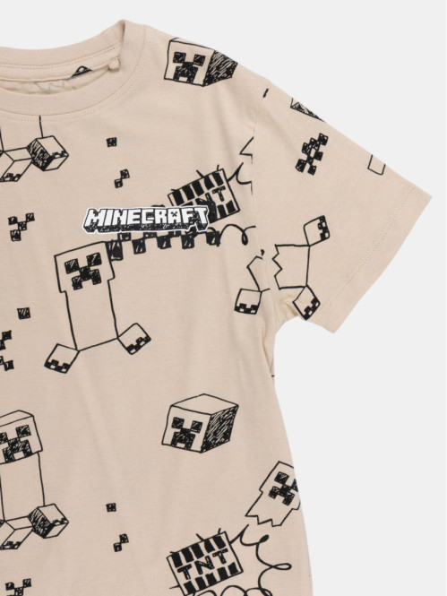T-shirt imprimé Minecraft...