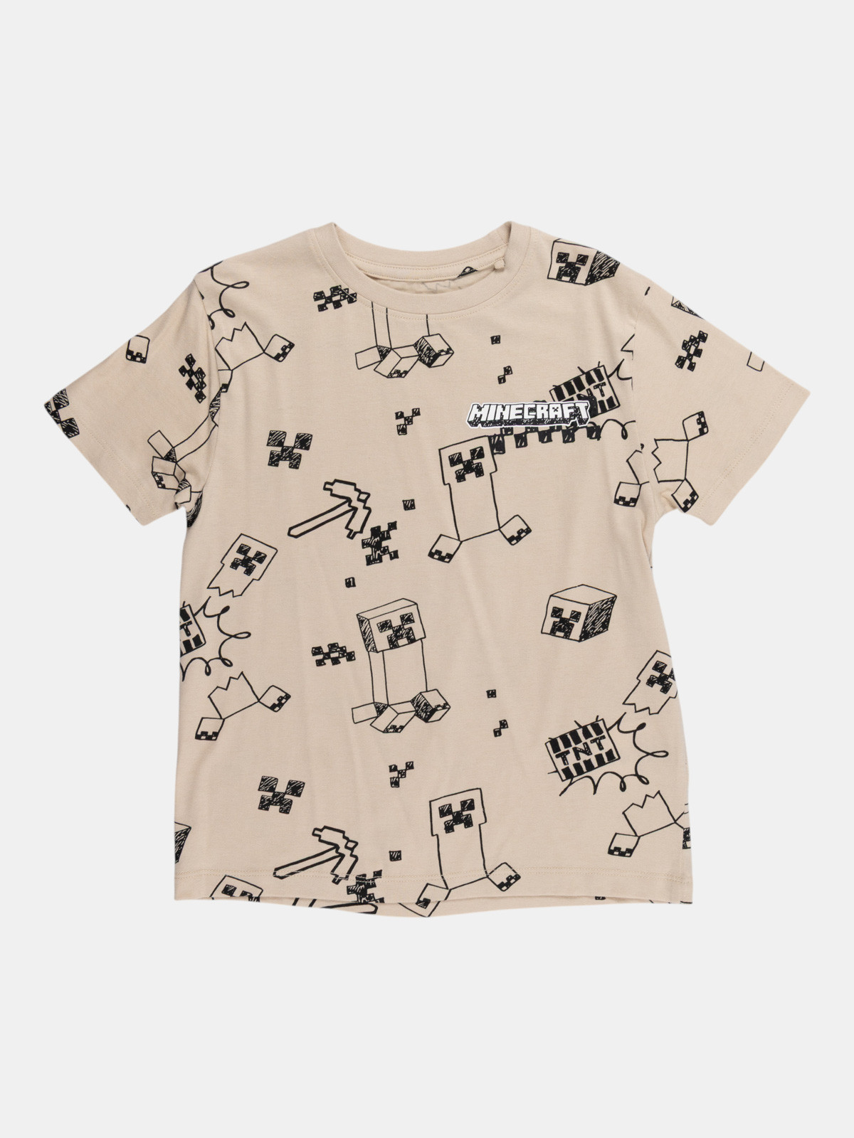 T-shirt imprimé Minecraft garçon (6-12A) T-shirt imprimé Minecraft garçon (6-12A)