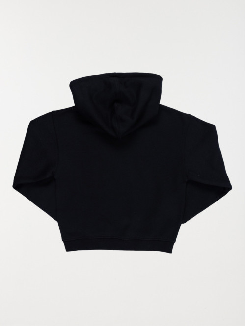 Sweat capuche noir étoiles...