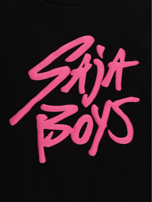 Sweat noir Saja Boys fille...