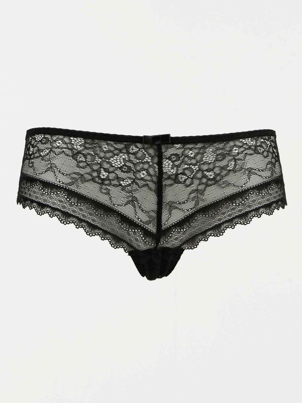 Shorty dentelle noir best sale