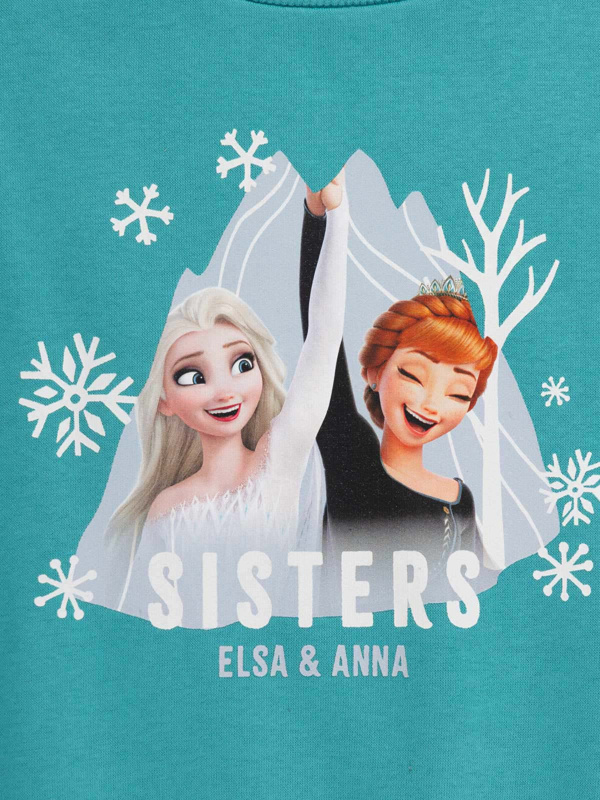 Sweat Elsa et Anna fille (3-8A)