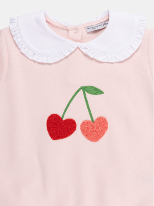 Sweat col claudine cerise...