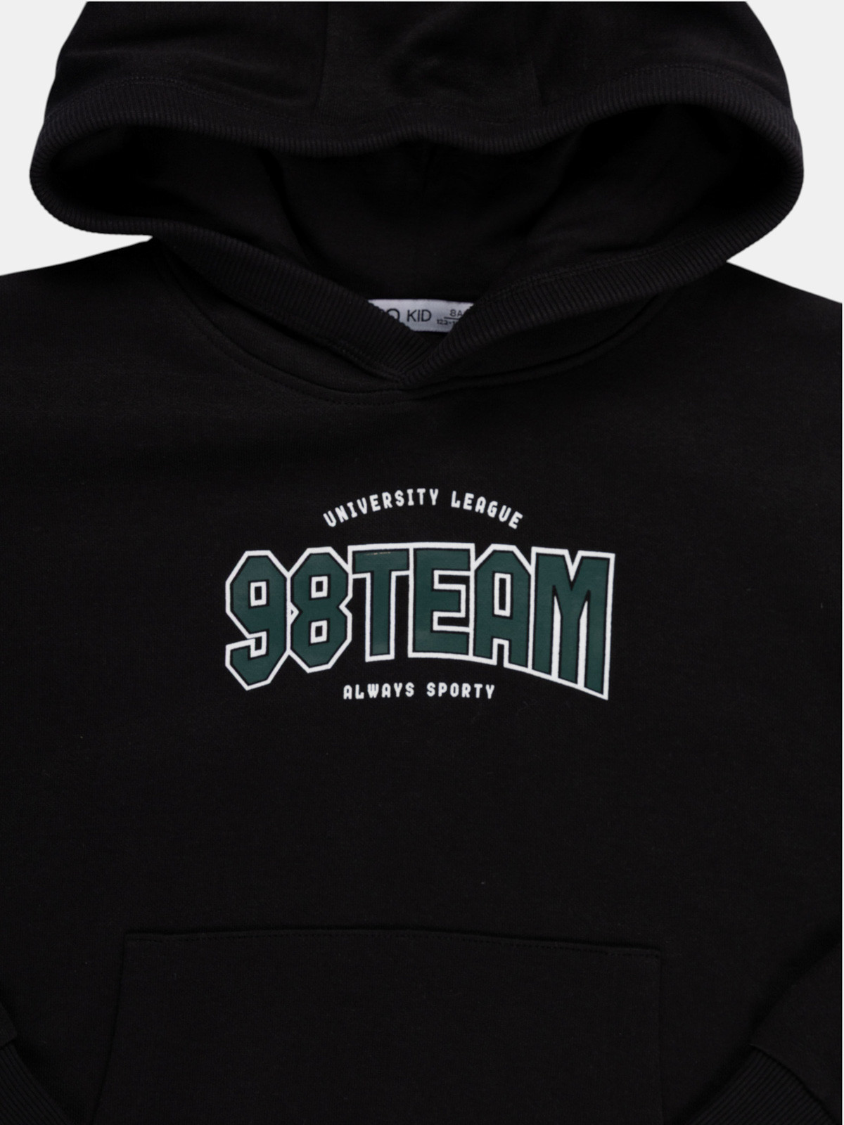 Sweat noir team 98 garçon (3-12A)