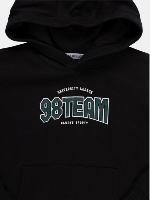 Sweat noir team 98 garçon...