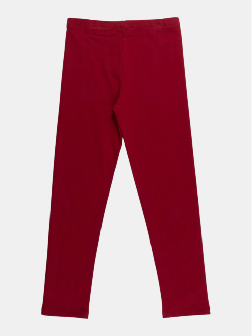 Jegging coloris burgundy...