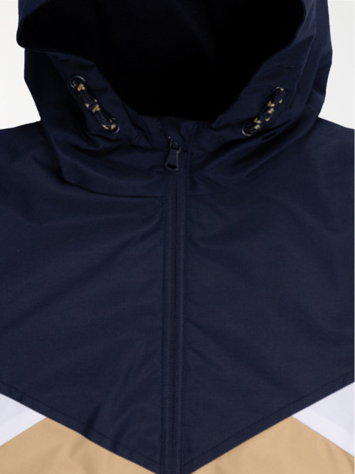 Blouson tricolore zippé...