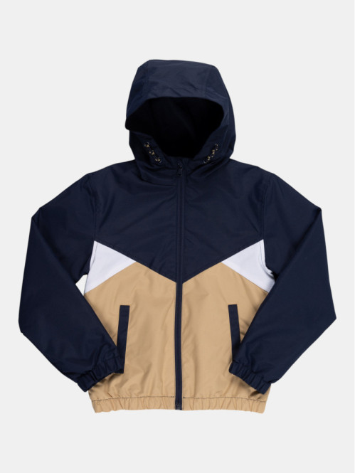 Blouson tricolore zippé...