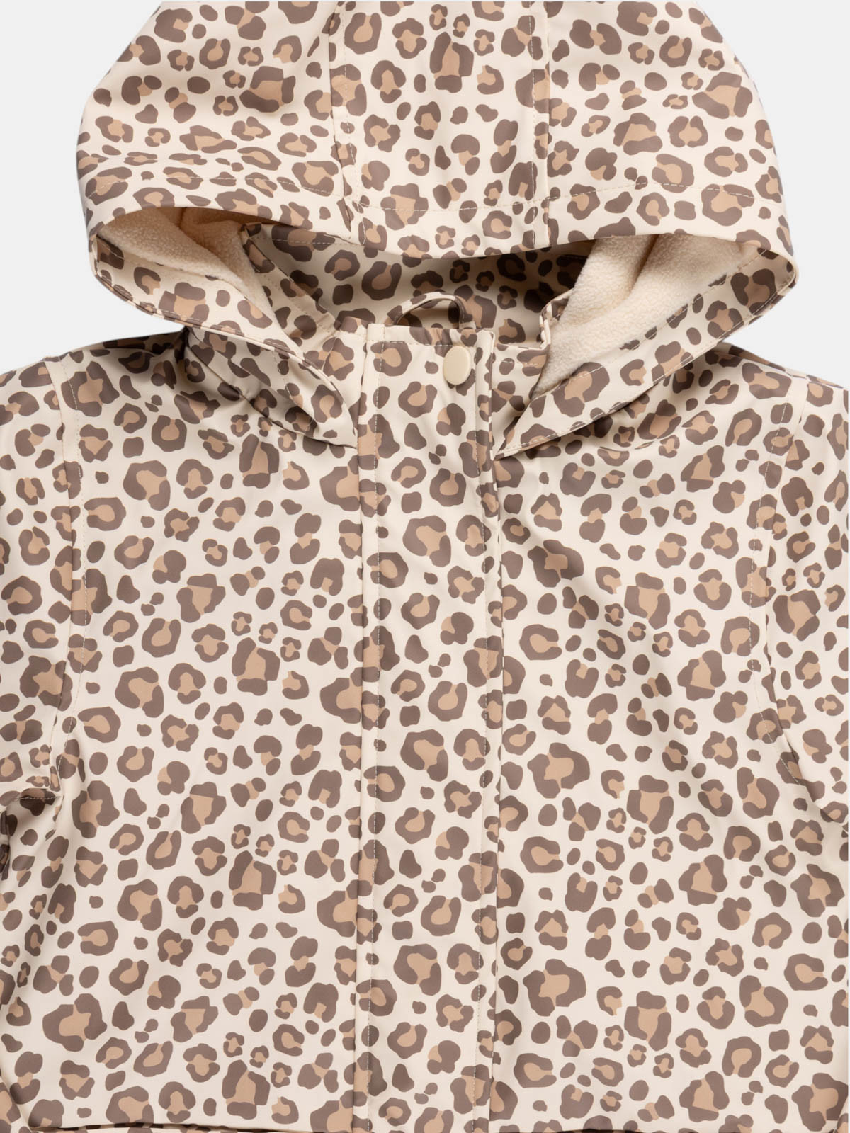 Parka ciré léopard fille (3-12A) Parka ciré léopard fille (3-12A)