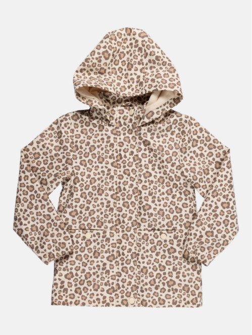 Parka ciré léopard fille...