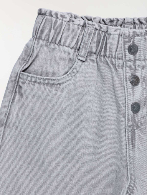 Jean wide leg gris clair...