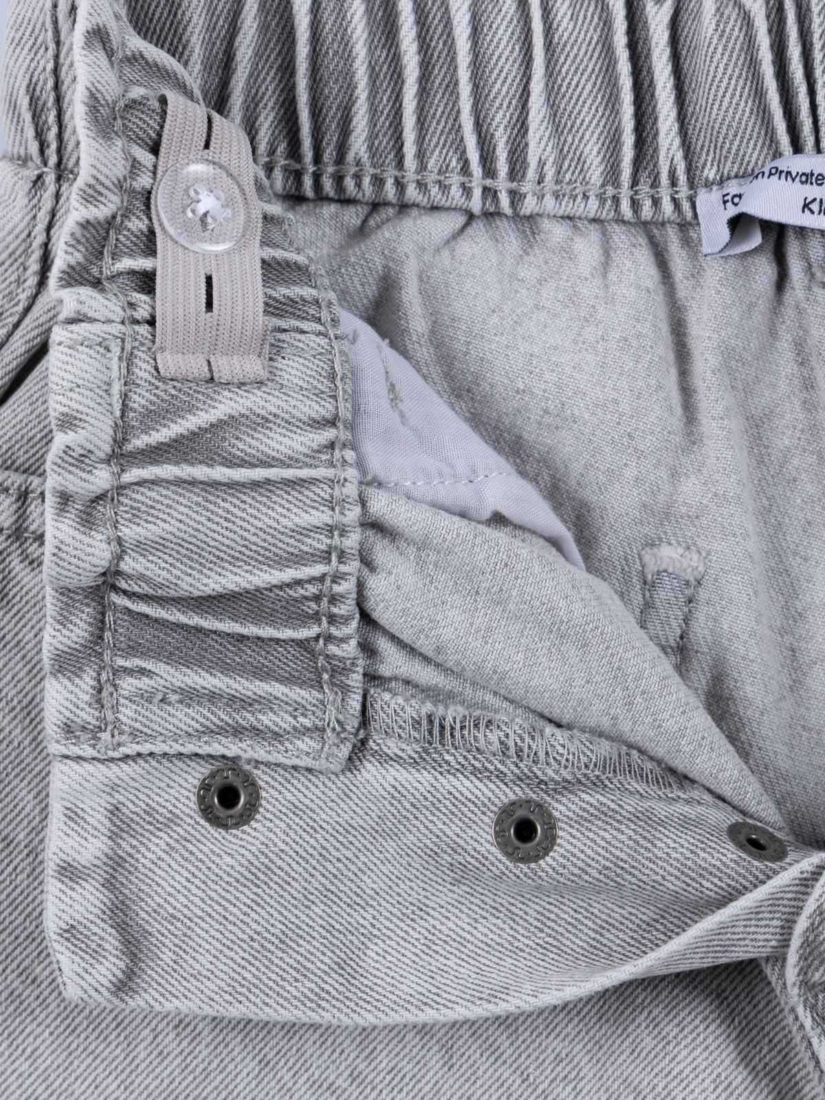 Jean wide leg gris clair fille (3-12A) Jean wide leg gris clair fille (3-12A)