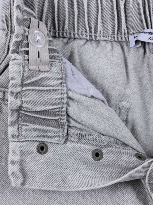 Jean wide leg gris clair...