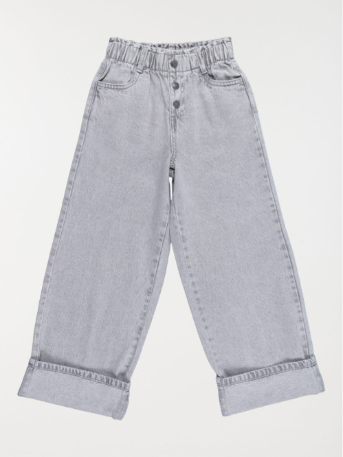 Jean wide leg gris clair...