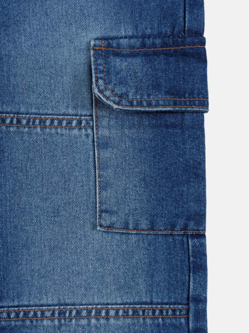 Jean baggy denim stone...