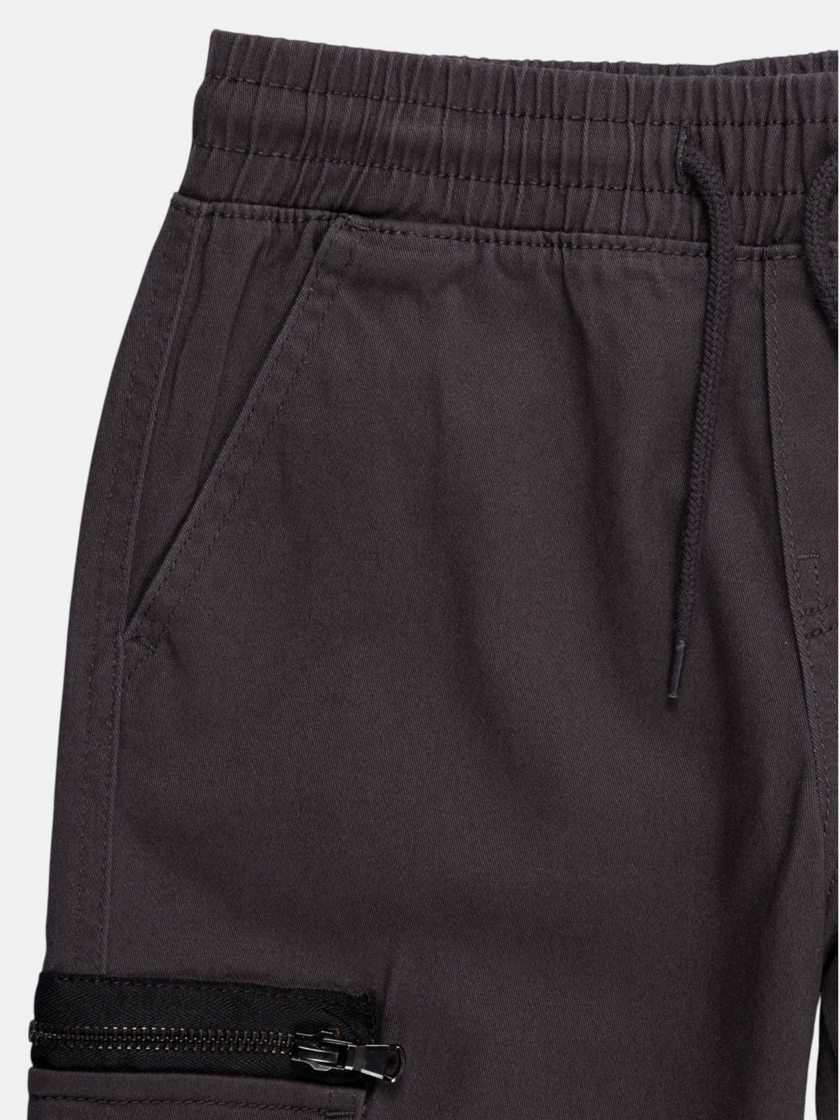 Pantalon cargo gris stone (3-12A)