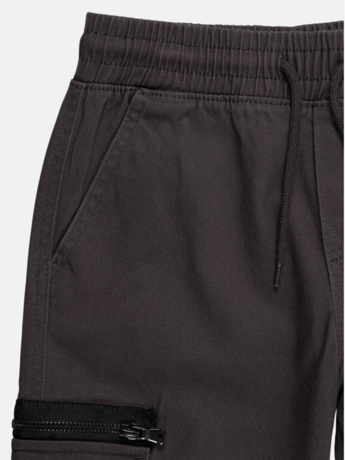 Pantalon cargo gris stone...