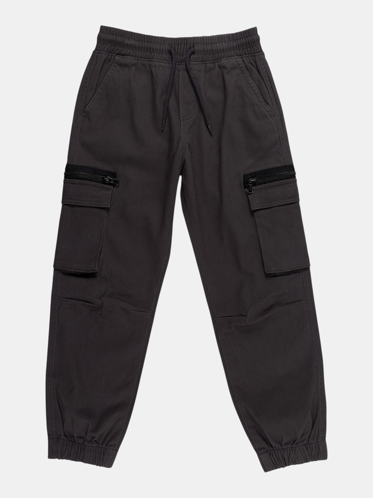 Pantalon cargo gris stone (3-12A)