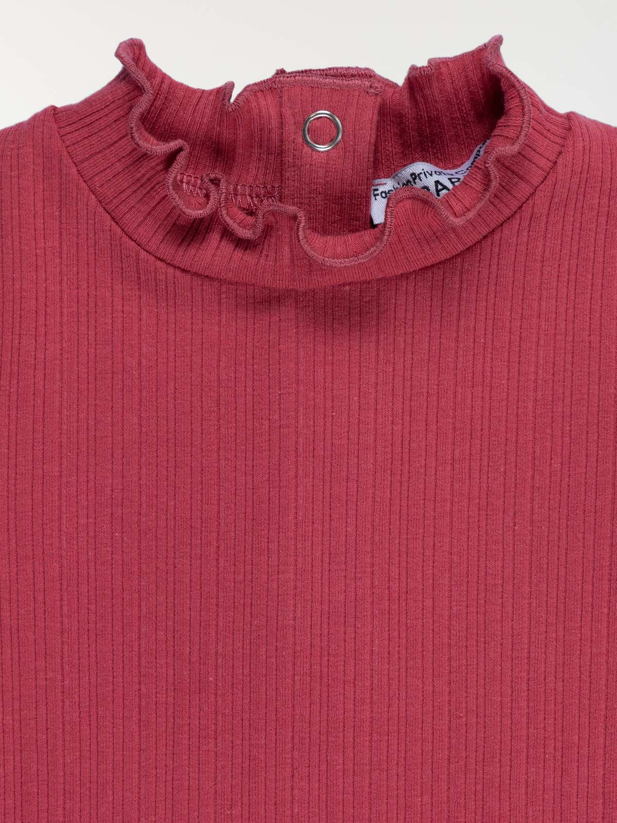 T-shirt rose marbré fille (3-36M) T-shirt rose marbré fille (3-36M)
