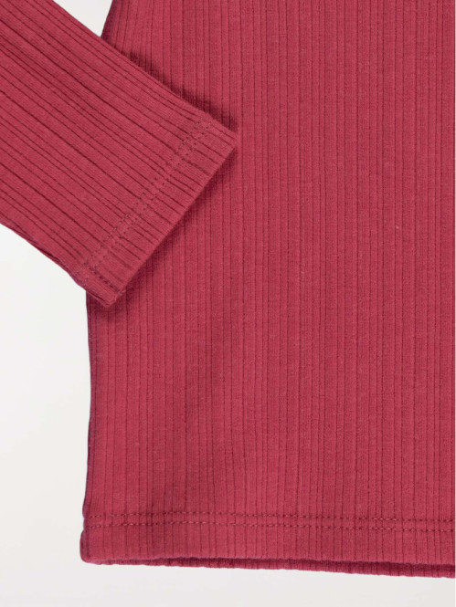 T-shirt rose marbré fille...