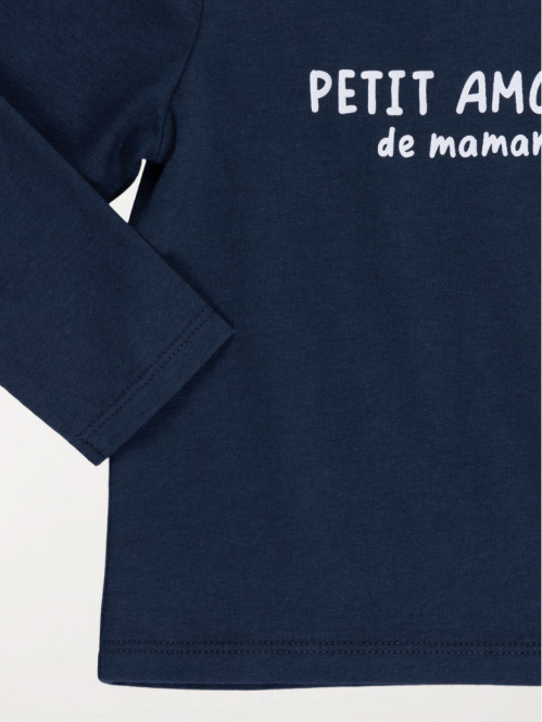 Tee-shirt col roulé garçon (3-36M)