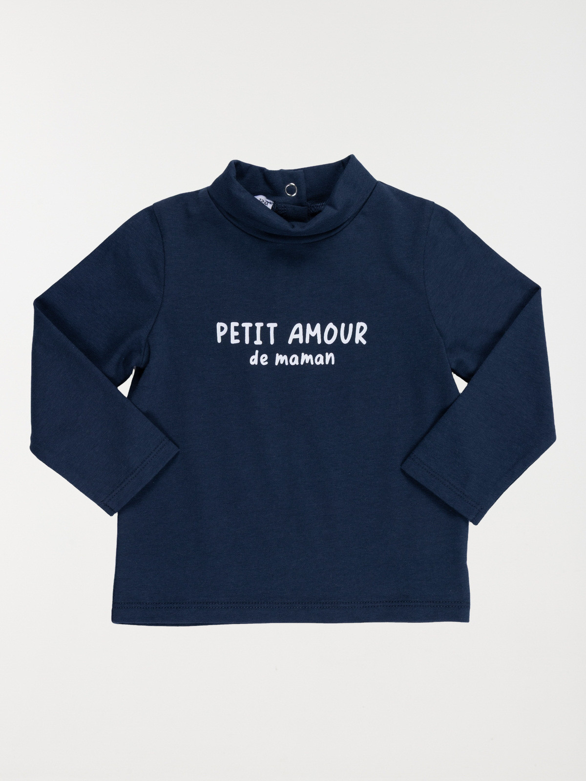 Tee-shirt col roulé garçon (3-36M)
