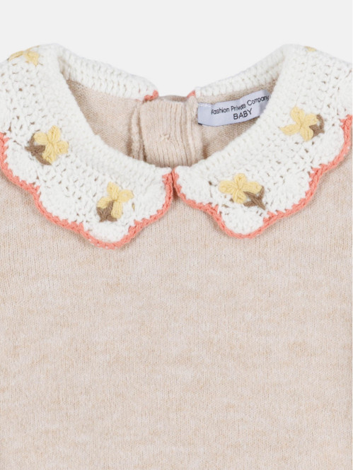 Pull tricot royal chiné...