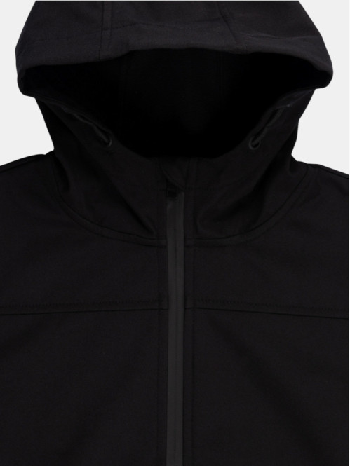 Blouson à capuche noir...