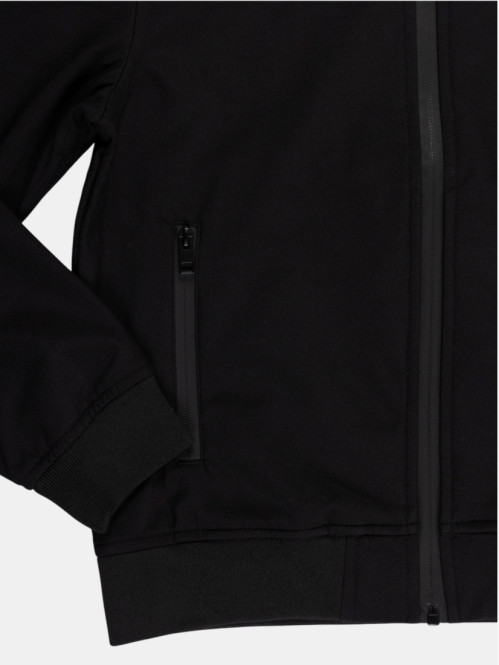 Blouson à capuche noir...