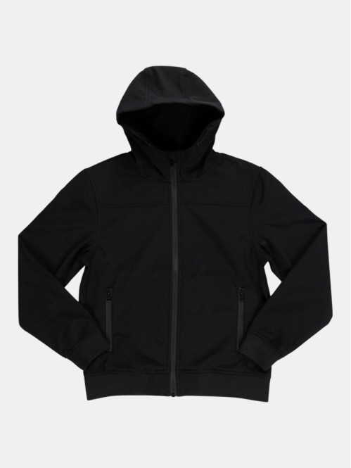 Blouson à capuche noir...