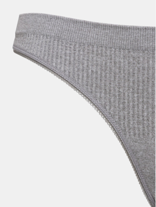 String gris chiné côtelé...
