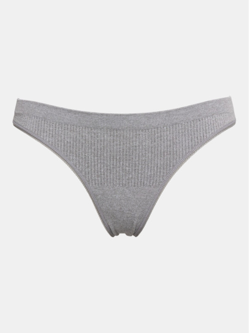 String gris chiné côtelé...