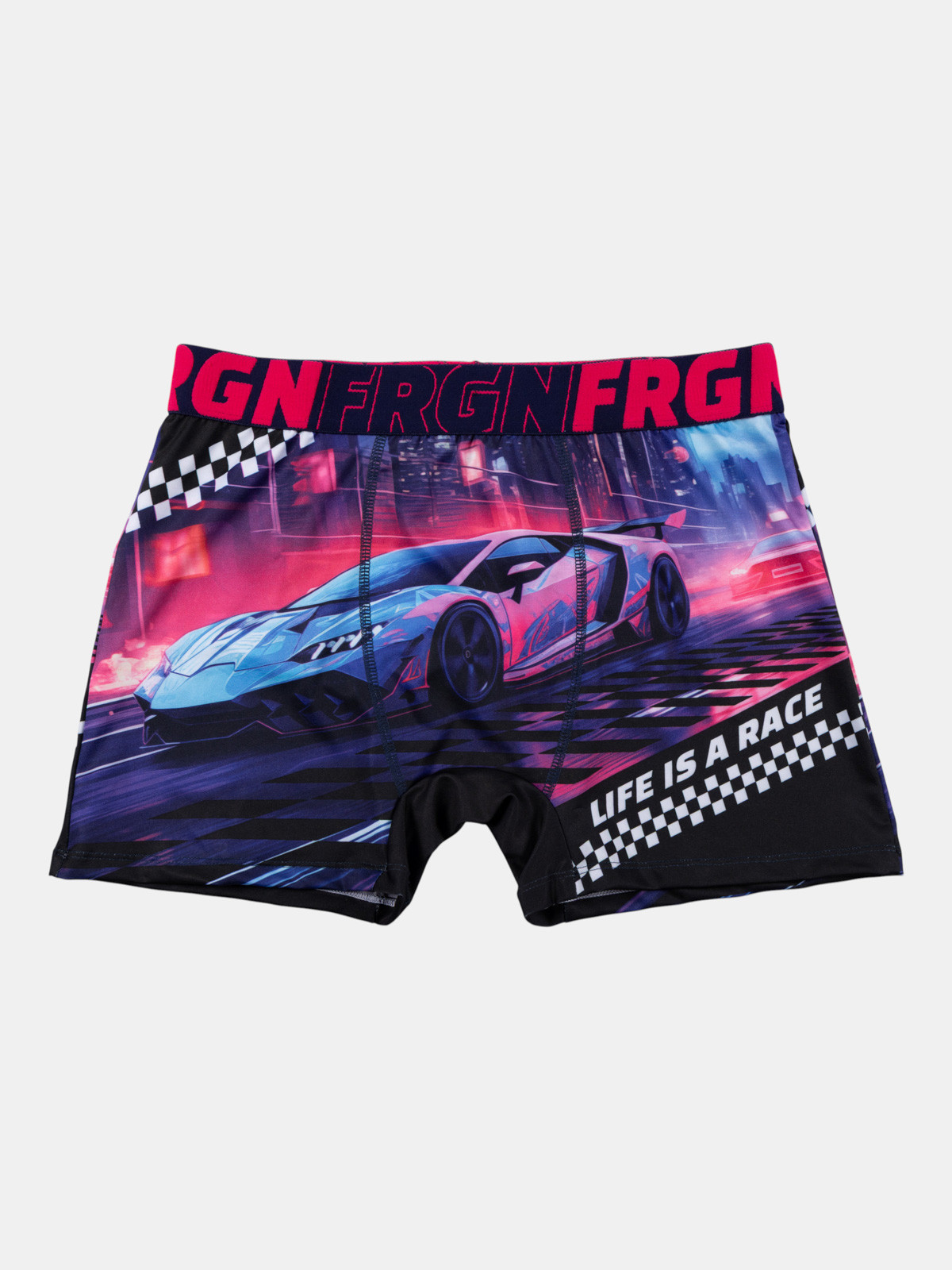 Boxer FREEGUN motif voiture homme