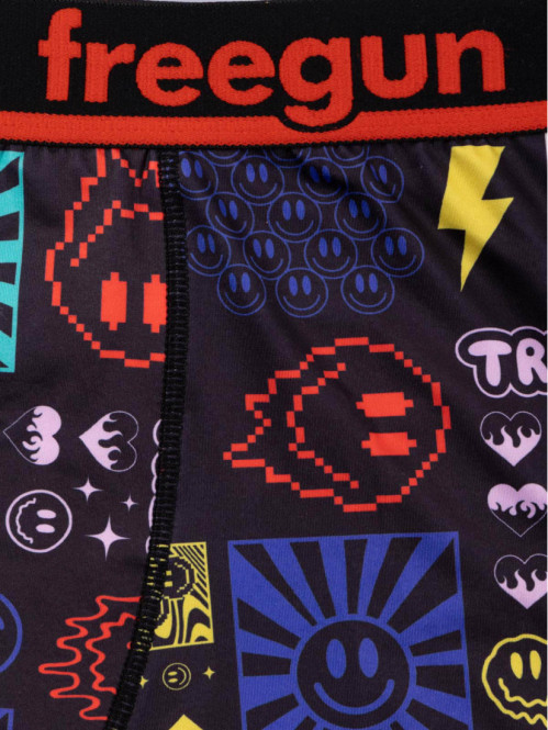 Boxer FREEGUN motif homme