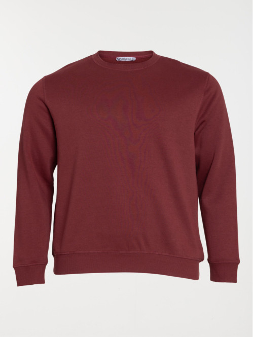 Sweat basique grande taille homme Sweat basique grande taille homme